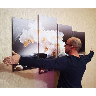 Модульная картина "Орхидеи"